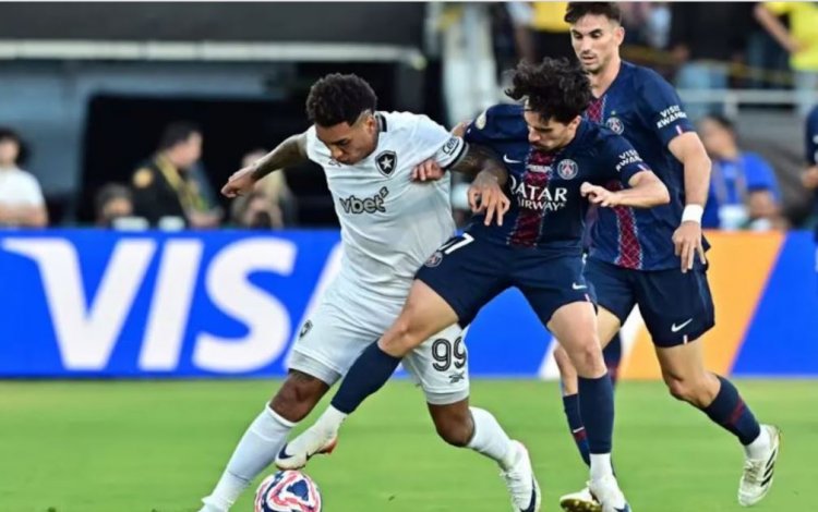Botafogo vence PSG e abre vantagem na liderança do grupo do Mundial