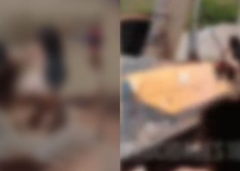 Vídeo de mulher dançando nua em retroescavadeira viraliza e gera alerta sobre risco