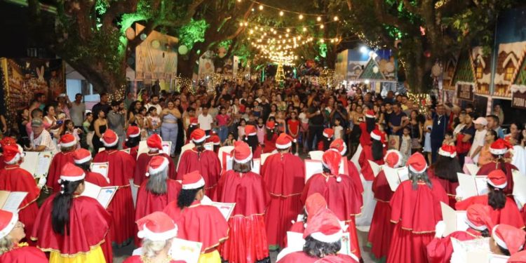 Prefeitura de Itacoatiara inaugura Vila de Natal com foco no apoio aos empreendedores locais