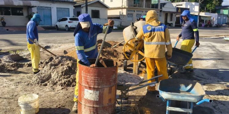 Prefeitura de Itacoatiara inicia recuperação da Praça da Polícia; obra deve impulsionar lazer e economia local