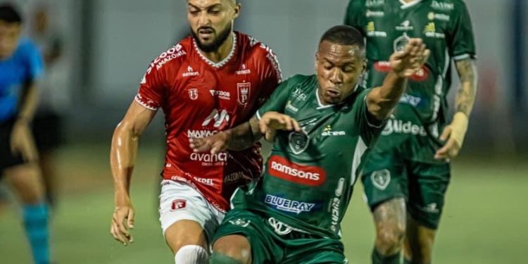 Com apoio da torcida, Princesa empata com o Manaus e chega à semifinal do 1⁰ turno do Barezão