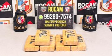 Polícia apreende seis tabletes de droga enterrada em casa na zona norte de Manaus