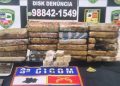 Polícia apreende 23 kg de maconha em veículo na zona sul de Manaus