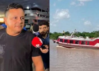 Comandante de lancha envolvida em naufrágio se entrega à polícia em Manaus