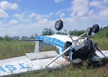 Morre segunda vítima de queda de avião no Aeroclube de Manaus