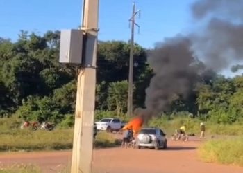 Motociclista morre após colisão e incêndio na AM-070, no Amazonas