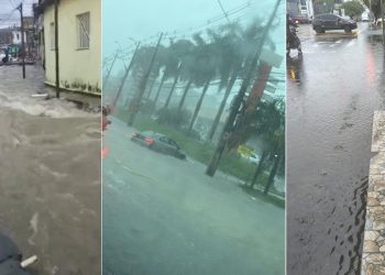 Chuva forte causa 77 ocorrências em Manaus nesta quarta