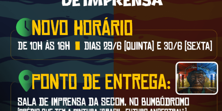 Governo do Amazonas inicia entrega de credenciais de imprensa para cobertura do 56º Festival Folclórico de Parintins