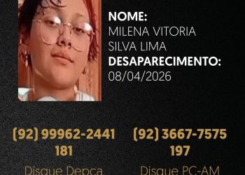 DESAPARECIDA: adolescente é vista pela última vez no Jorge Teixeira em Manaus