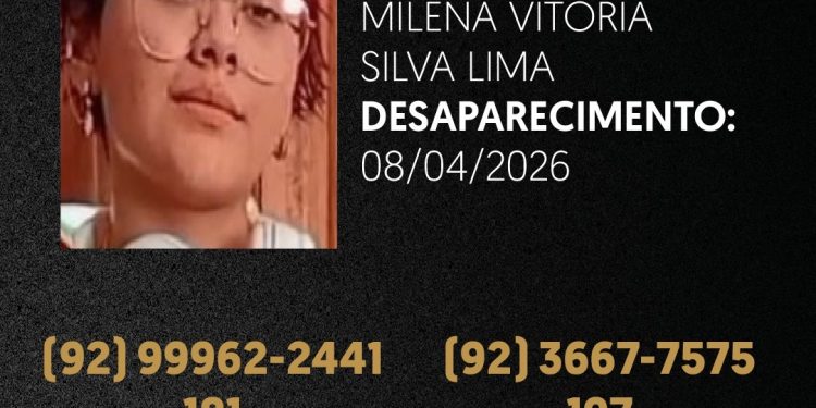 DESAPARECIDA: adolescente é vista pela última vez no Jorge Teixeira em Manaus