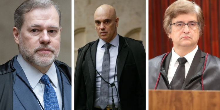 CPI do Crime Organizado pede indiciamento de Toffoli, Moraes e Gonet