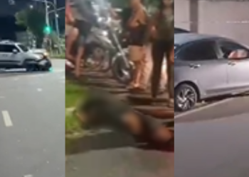 VÍDEOS: sábado começa com acidentes em várias zonas de Manaus
