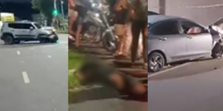 VÍDEOS: sábado começa com acidentes em várias zonas de Manaus