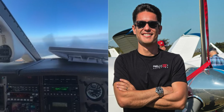 O último vídeo: piloto gravou paisagens e postou na web antes de avião cair; VEJA