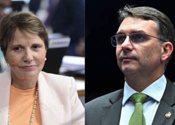 Flávio Bolsonaro diz que Tereza Cristina é ‘sonho de consumo’ para vaga de vice