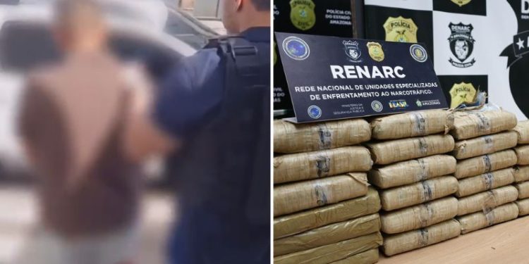 Vulgo ‘CR7’ escondia drogas em cama onde dormia com o filho em Manaus