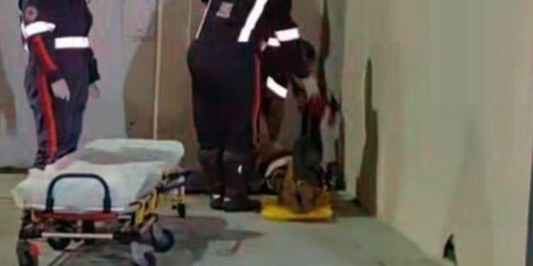 Idosa é atropelada por motociclista no bairro Nova Cidade em Manaus