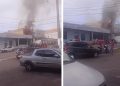 VÍDEO: incêndio destrói kitnet em residência no Santo Antônio, em Manaus