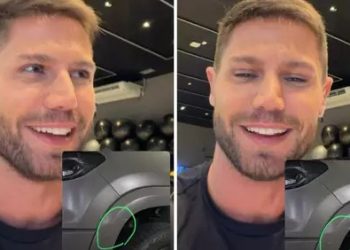 Jonas Sulzbach se envolve em acidente de trânsito em São Paulo