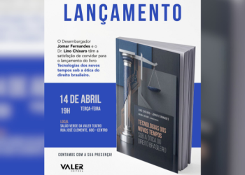Jomar Fernandes e Lino Chíxaro lançam livro sobre Direito e o mundo digital