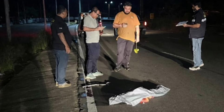 Mãe e filha morrem atropeladas no AM; pai sobrevive e está em estado grave