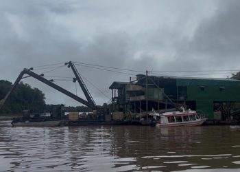 PF e ICMBio combatem garimpo ilegal em Japurá, no interior do AM