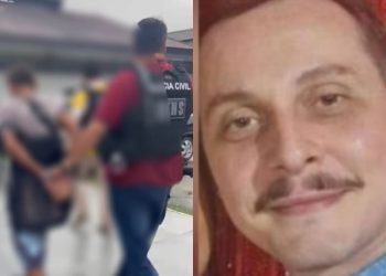Terceiro suspeito na morte de professor e psicólogo é preso em Manaus