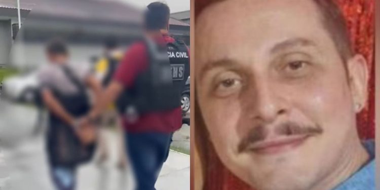 Terceiro suspeito na morte de professor e psicólogo é preso em Manaus