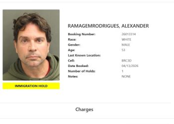 Governo dos EUA divulga foto de Ramagem após prisão pela imigração