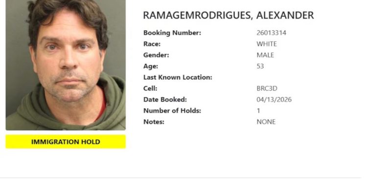 Governo dos EUA divulga foto de Ramagem após prisão pela imigração