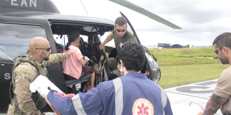 Resgate em 12 minutos salva idosa em estado grave no AM