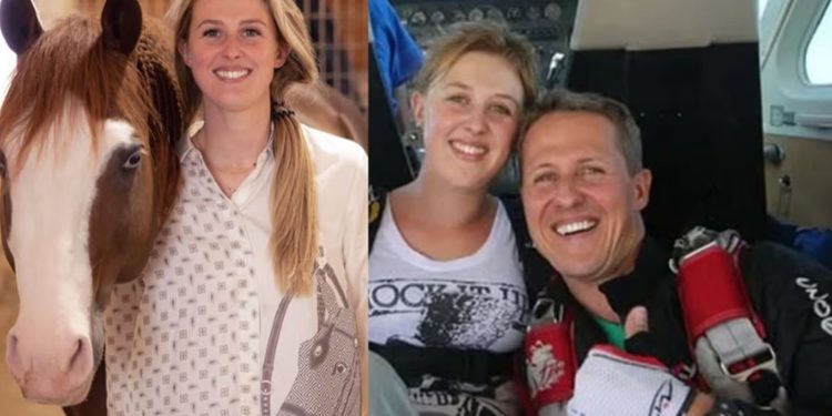 Filha de Schumacher comenta acidente do pai pela primeira vez